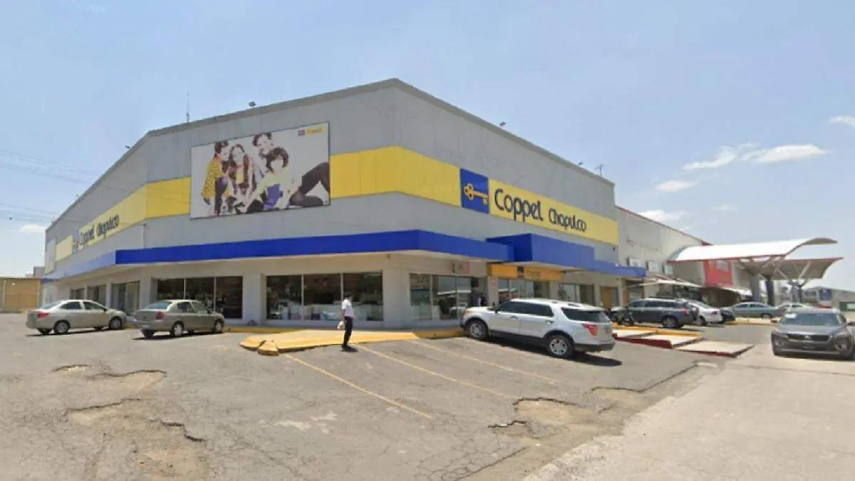 Roban decenas de celulares en otro Coppel, ahora en Ex Hacienda Chapulco, al sur de la ciudad