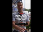 Trump’s US Open attendance causes security nightmare