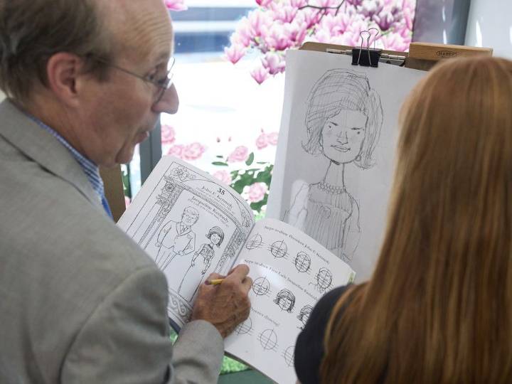 How to draw every president and first lady in 4 steps