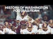 NEW INFO: The history of the Washington Football Team