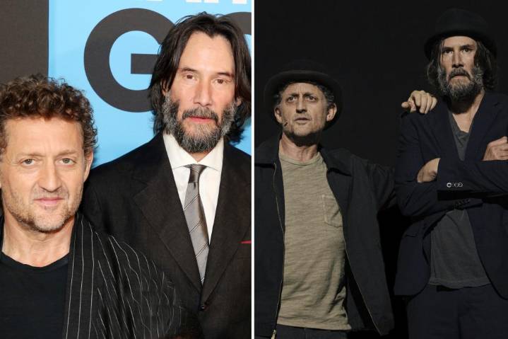'Waiting for Godot' review: 'Rough' Keanu Reeves struggles in mediocre production of stage classic