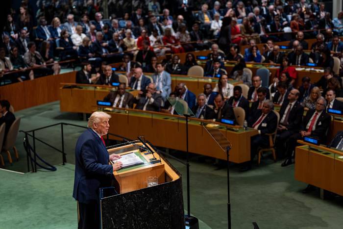 Trump says he was victim of 'triple sabotage' at UN and Secret Service is looking into the matter