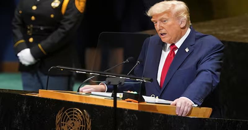 Trump’s Combative UN Address Warns World Leaders: “Your Countries Are Going to Hell”