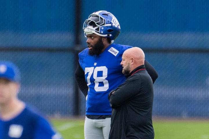 Andrew Thomas ramping up toward potential Giants return versus Chiefs