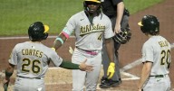 Butler and Kurtz homer to lead the Athletics past the Pirates, 4