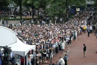 Trump visit to US Open in Queens leaves fans stuck in security line