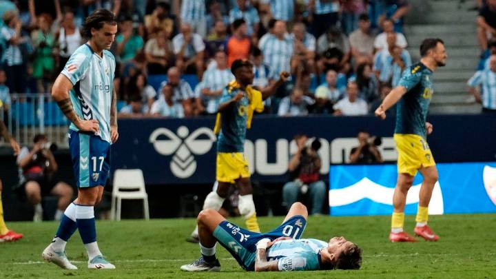 Un Málaga CF de dos caras