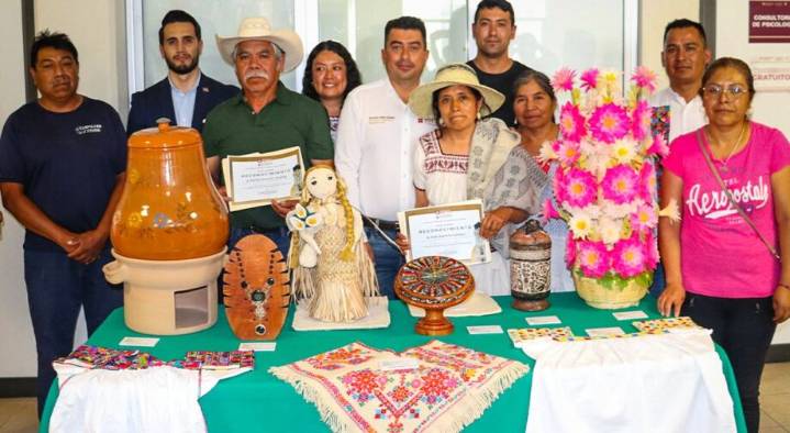 Hecho en Hidalgo 2025: reconocen a creadoras y creadores por su trayectoria artesanal