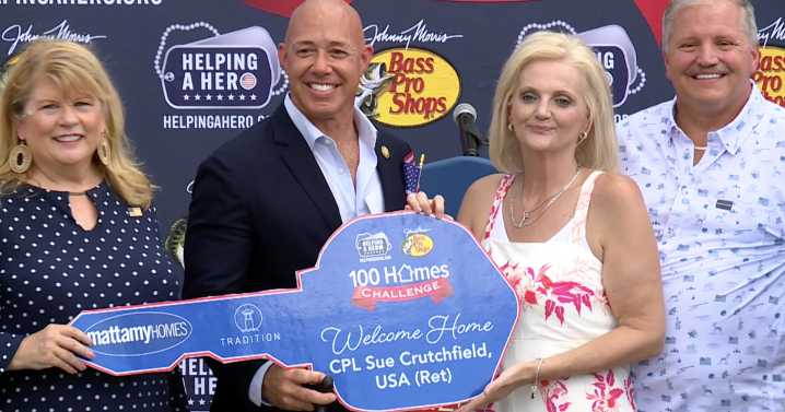 Veteran receives new home in Tradition thanks to Mattamy Homes, Helping a Hero
