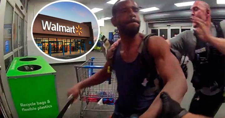 Pánico en Walmart: reportan arresto de hombre que apareció con machete en tienda, confrontó a oficial de policía y ocasionó terror