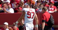 We will not see Nick Bosa again today