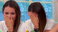 Pampita quebró en llanto al recuperar los celulares con las fotos y videos de su hija