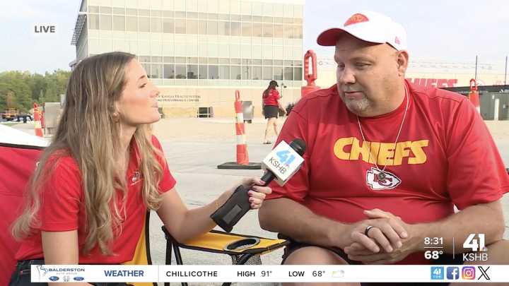 Kansas City Chiefs fans back at GEHA Field at Arrowhead Stadium for 1st home game of season