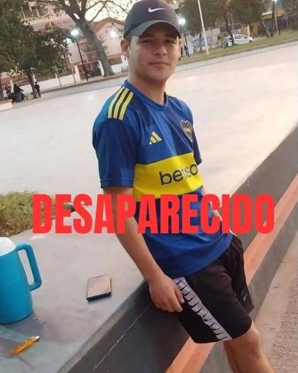 Salió de su casa y no aparece hace cuatro días: desesperada búsqueda de un joven de 20 años