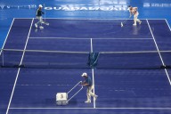 Pospuesto por la lluvia el partido entre la griega Sakkari y la francesa Jacquemmont