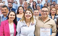 Entrega PAN constancias a dirigentes municipales electos