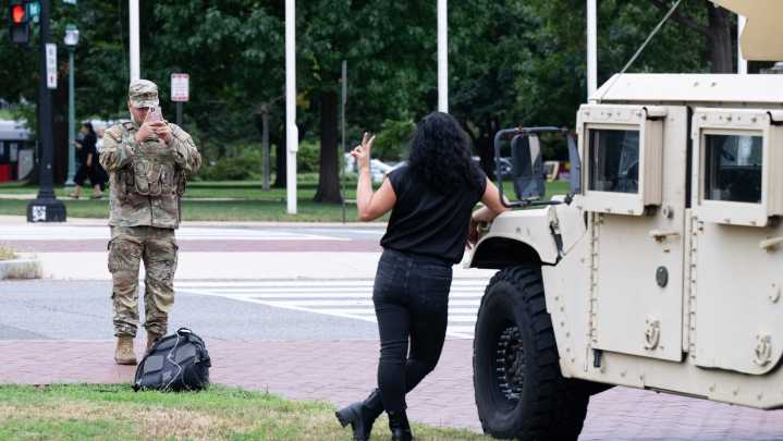 Guard troops in DC are facing the wrath of the TikTok generation
