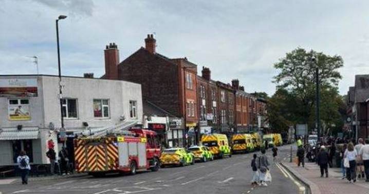 Police swarm Manchester restaurant as 'several diners taken ill after eating food'