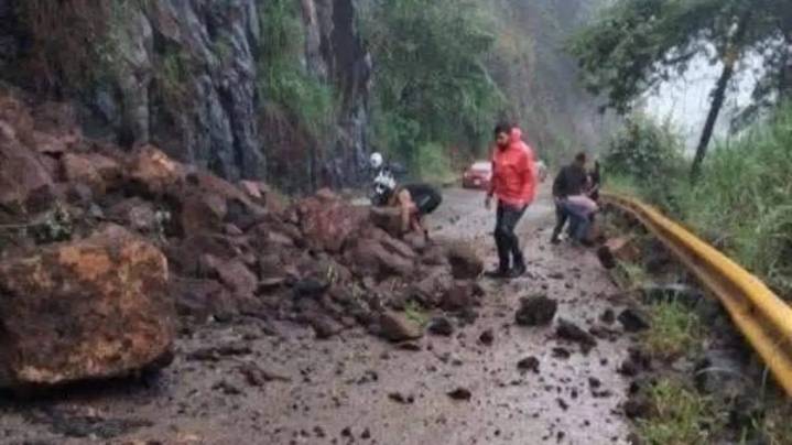 Conagua: alerta sobre deslaves por lluvias en la Sierra y Huasteca Hidalguense