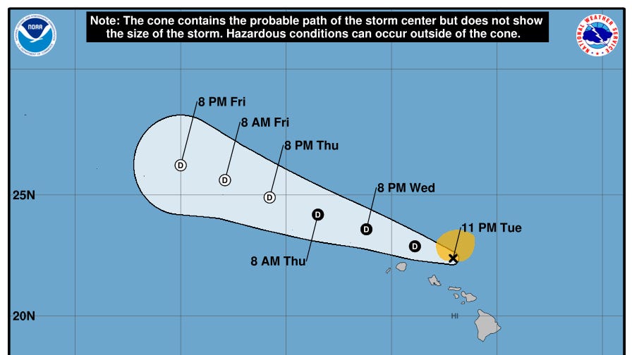Where is Tropical Storm Kiko headed? See path tracker, spaghetti models