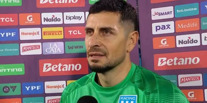 La fuerte autocrítica de Gabriel Arias por sus errores en la derrota de Racing ante Unión: qué dijo de su pelea con Costas