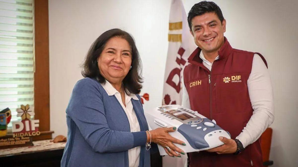 Reequipan siete Centros de Rehabilitación Integral Regional en Hidalgo