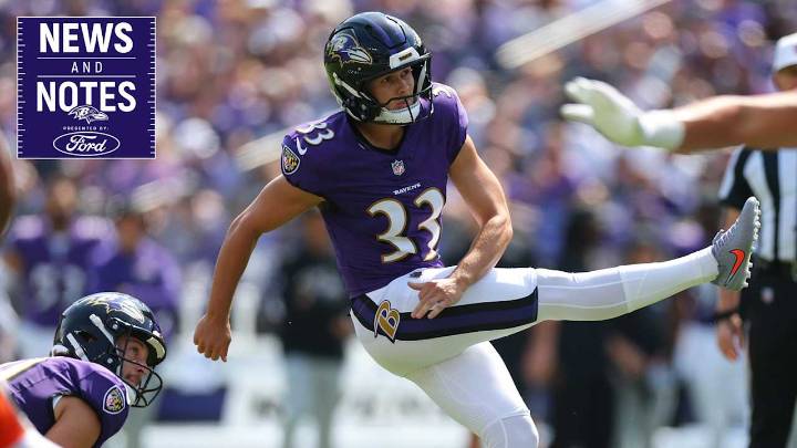 News & Notes: Ravens' Rule Change May Be Extending Kickers' Range