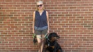 After fireworks caused her dog to panic, a stranger offered them a ride home : NPR