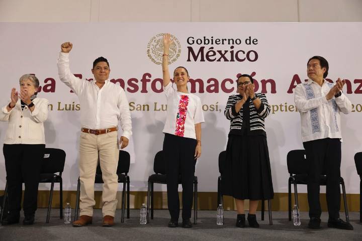 Sheinbaum pide defender proyecto de nación