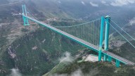 World's tallest bridge twice the height of Eiffel Tower finally opens… slashing travel time from 2 hours to 2 MINUTES