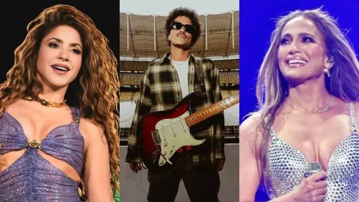 Bad Bunny en el Super Bowl: Shakira, Bruno Mars y Jennifer Lopez celebran su show en el intermedio del 2026