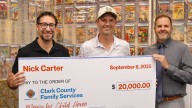 Nick Carter Donates to Child Haven Shelter at Vegas Comic Store