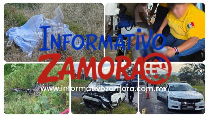 Choque de moto y auto en La Sauceda deja un hombre y...