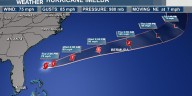 Hurricane Imelda forms in the Atlantic