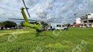 Traslado aéreo de emergencia: menor de 11 años con sangrado cerebral es llevado a Guadalajara
