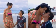 Ella mide 2,06 metros y él 1,62: la influencer más alta del mundo revela los estigmas que enfrenta con su pareja