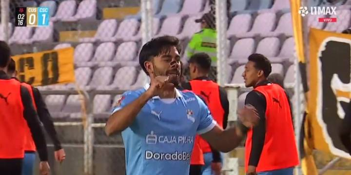 Golazo madrugador de Leandro Sosa de ‘9’ en Sporting Cristal vs Cusco FC por Liga 1 2025