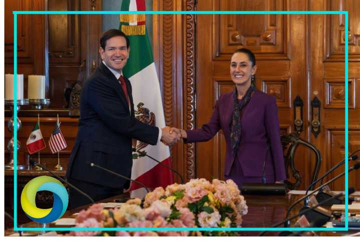 Sheinbaum y Rubio acuerdan reforzar la cooperación en seguridad sin violar la soberanía