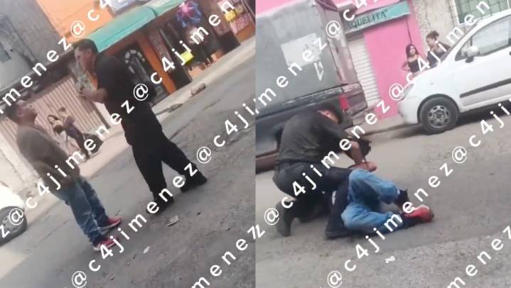 Vecinos se pelan por lugar de estacionamiento