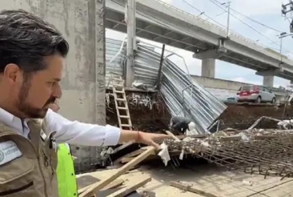 Cae cimbra en Hospital del Edomex; IMSS traslada pacientes