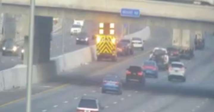TRAFFIC ALERT: Multi-vehicle crash causes major backup on I