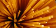 Old Town Public Safety holding Pasta Drive