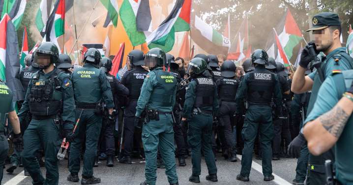 Prensa internacional ve a La Vuelta en manos de las protestas propalestinas