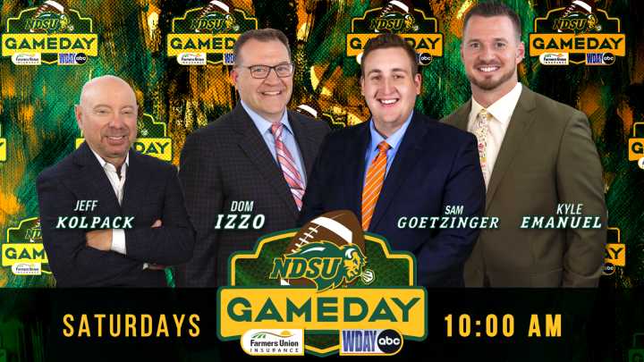 Live at 10 a.m.: Bison GameDay Pregame Show on WDAY from Luke Combs' bar