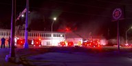 Crews fight fire in vacant central Omaha building