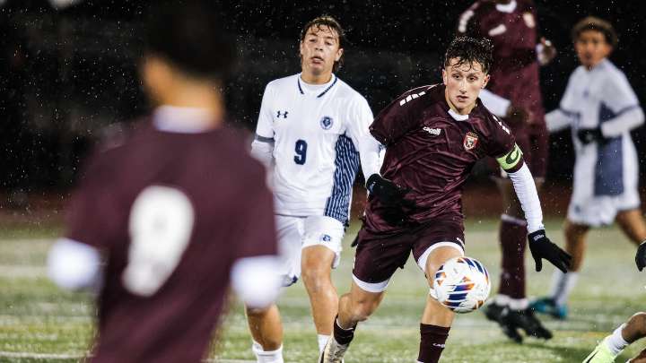 No. 1 St. Benedict’s overcomes rain, Life Center for second win