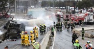 Así quedó la zona tras la explosión de la pipa de gas en Iztapalapa; restablecen circulación