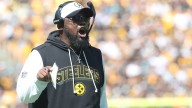 Steelers HC Mike Tomlin calls out Kaleb Johnson for kickoff disaster