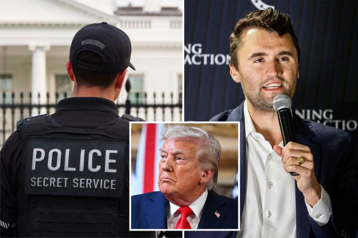 Trump’s security under scrutiny as Secret Service braces for Charlie Kirk memorial