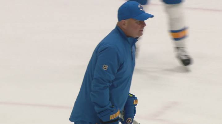 Blues off and running under head coach Jim Montgomery